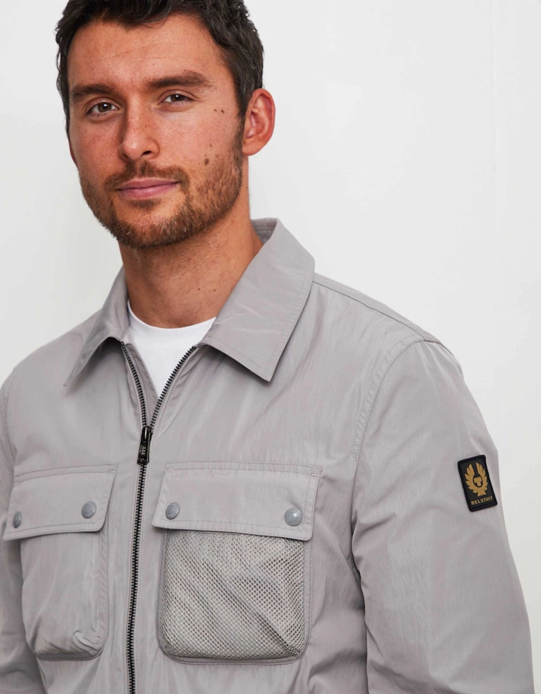 Ripple Shell Outline Overshirt