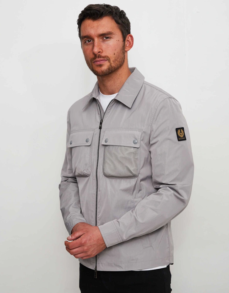 Ripple Shell Outline Overshirt