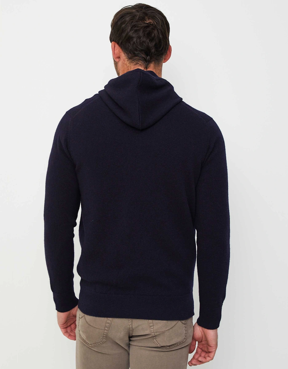 Lambswool Hooded Jumper