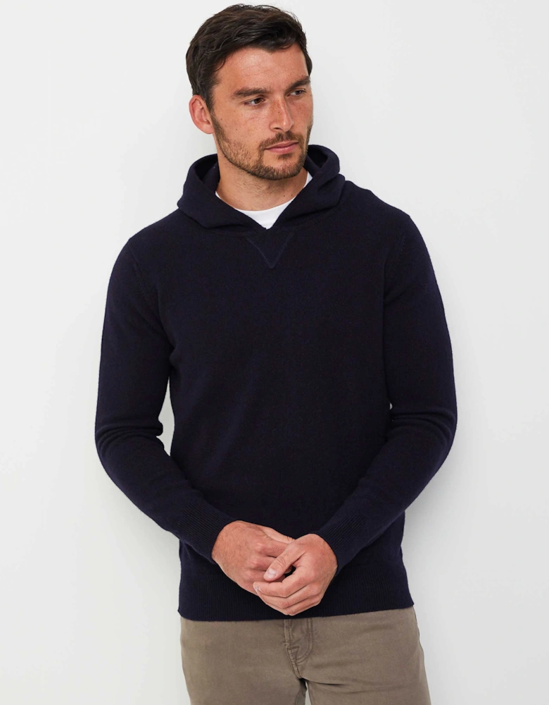 Lambswool Hooded Jumper