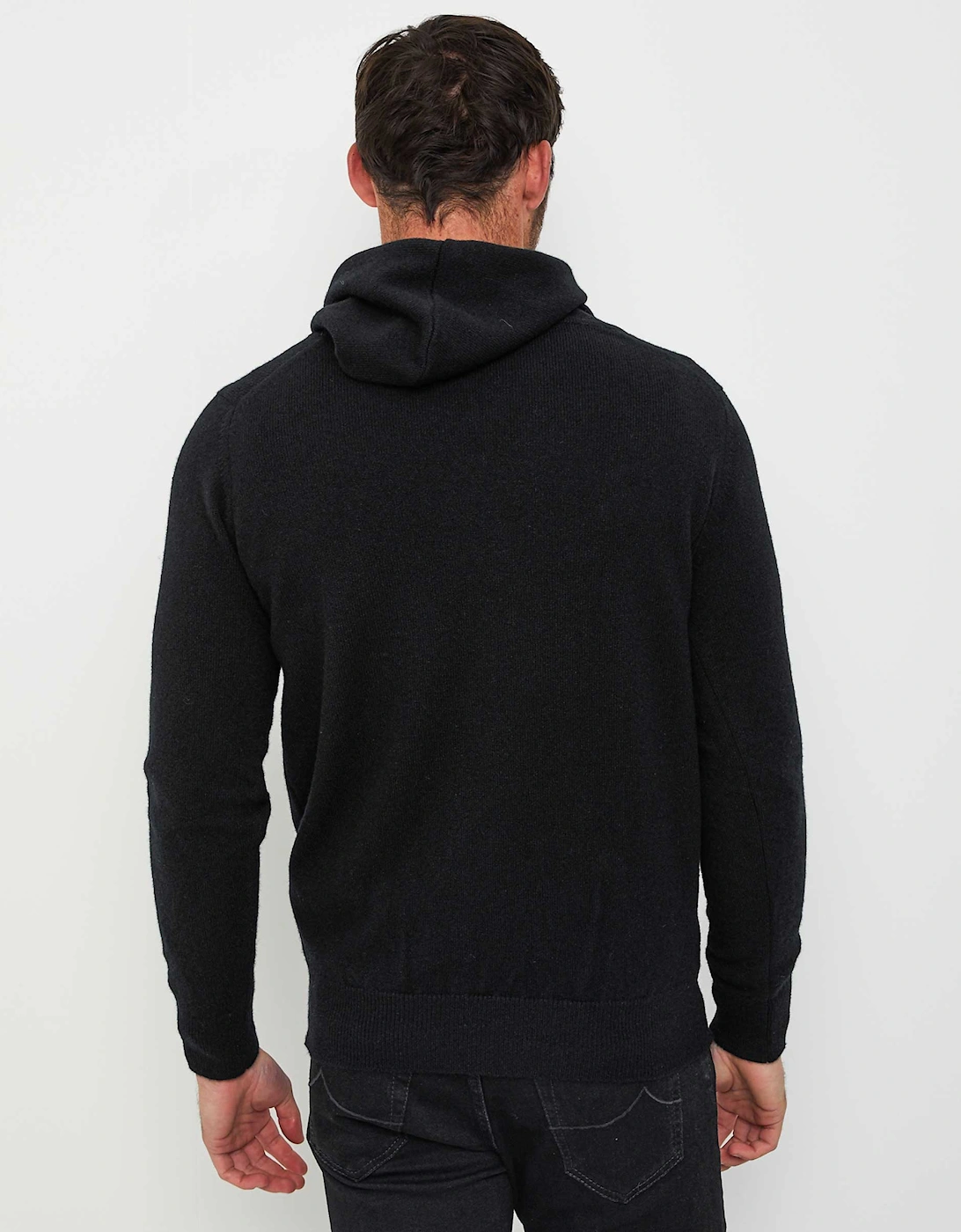 Lambswool Hooded Jumper