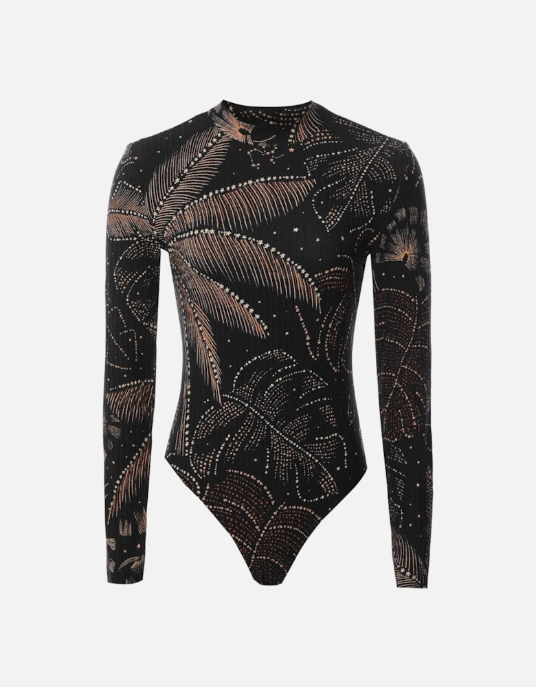 Golden Foliage Bodysuit