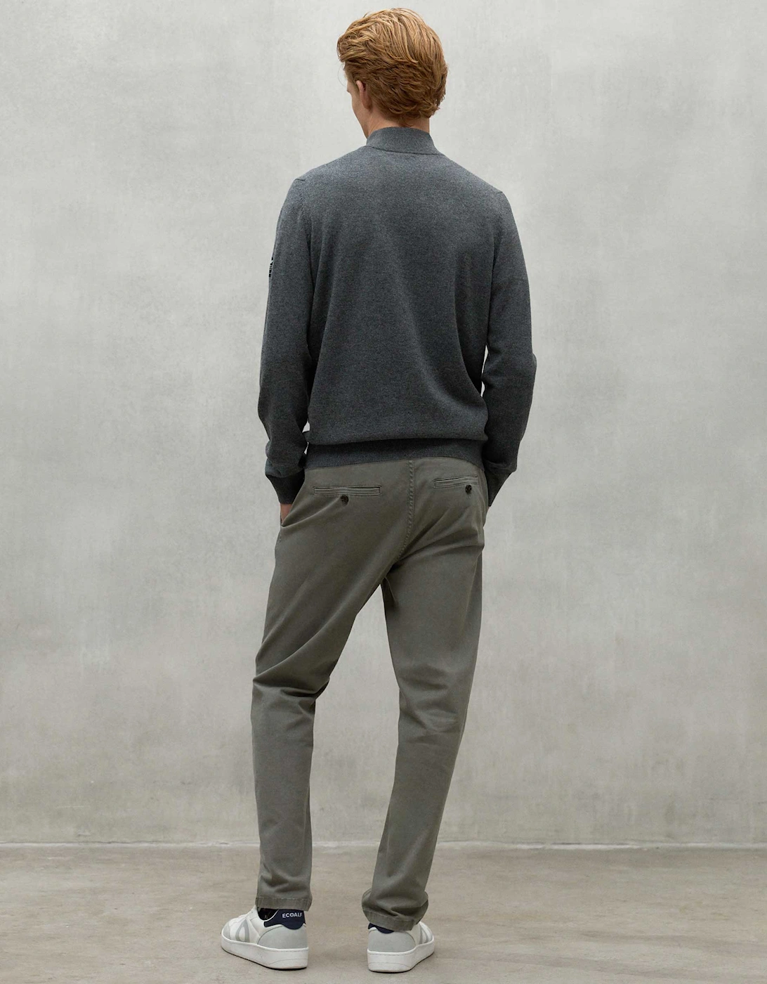 Half-Zip Larch Jumper