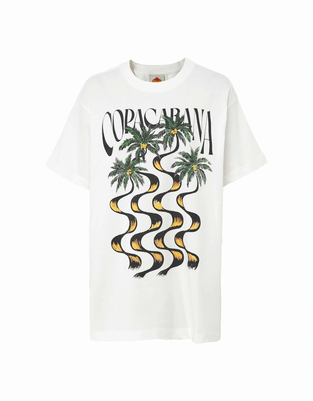 Copacabana Relaxed Organic Cotton T-Shirt, 5 of 4