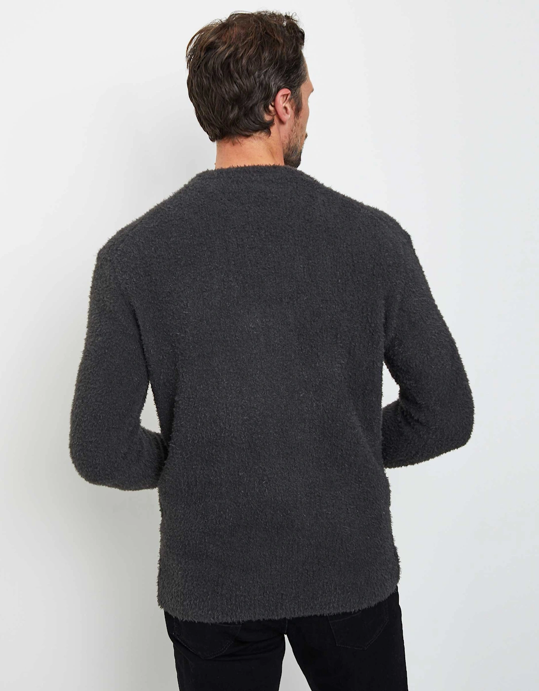 Crew Neck Boucle Jumper