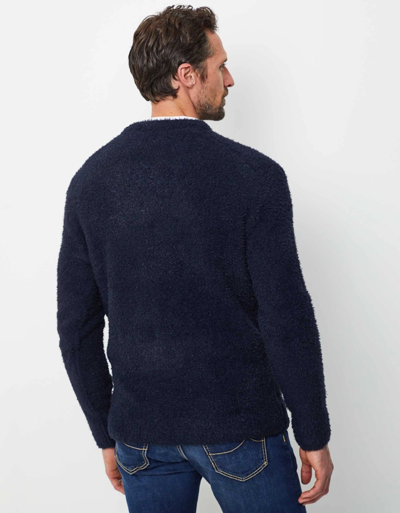 Crew Neck Boucle Jumper