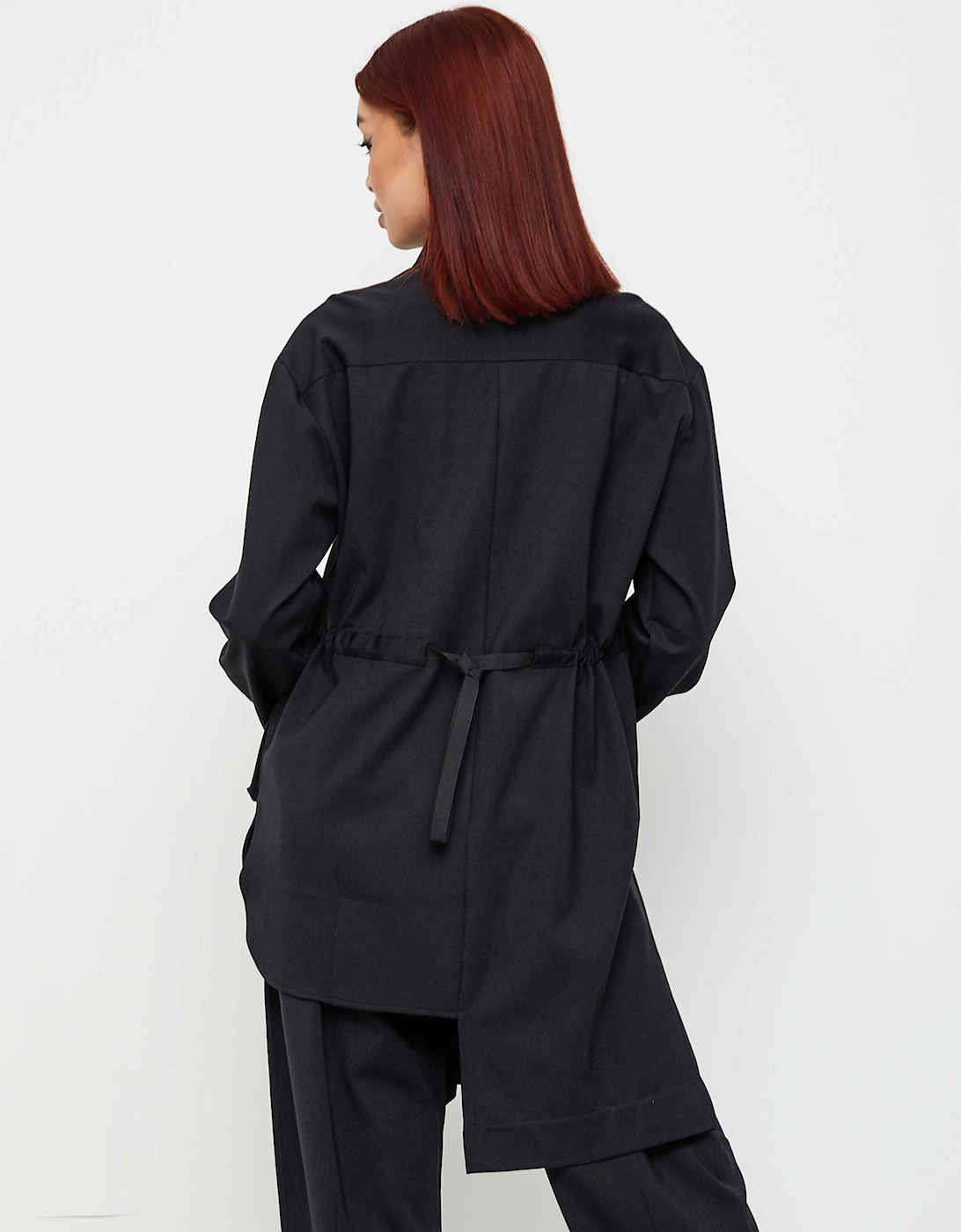 Long Asymmetrical Hem Shirt