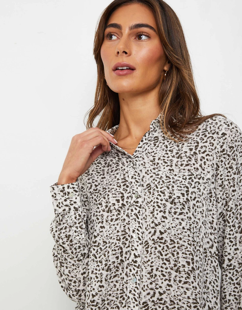 Cheetah Print Josephine Shirt