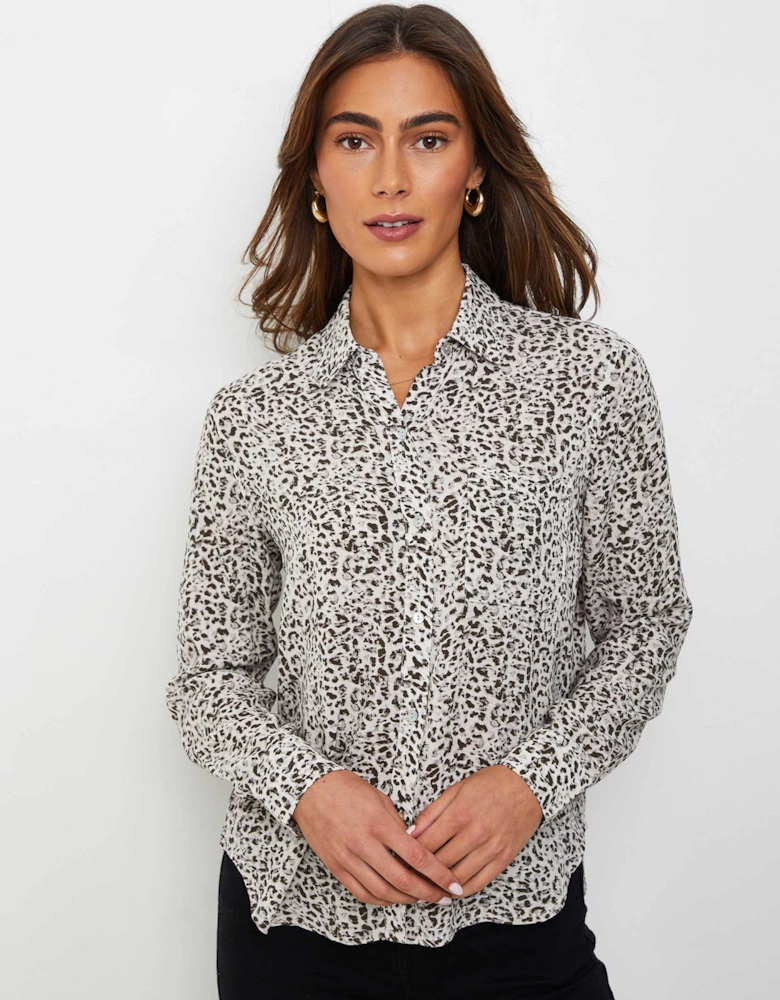 Cheetah Print Josephine Shirt