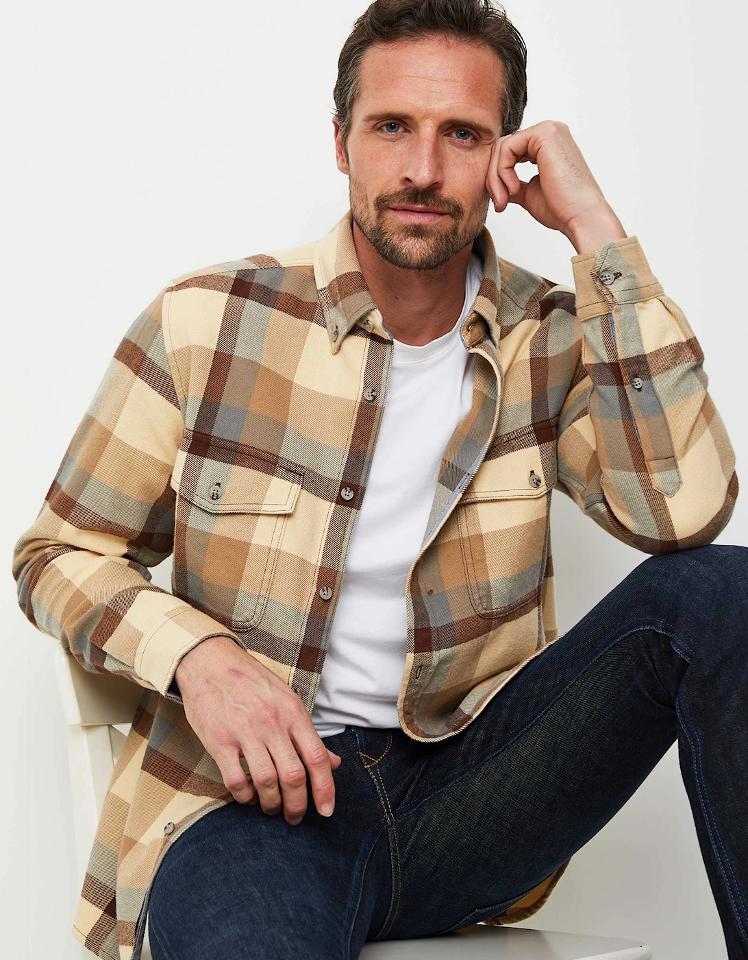 Chamois Plaid Check Shirt