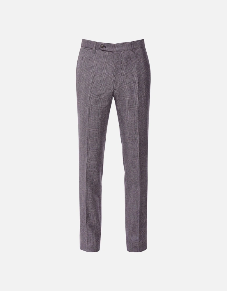 Slim Fit POW Check Trousers