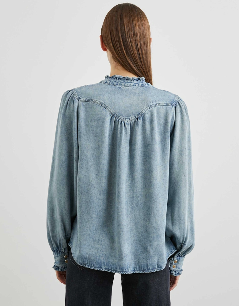 Denim Alanna Blouse