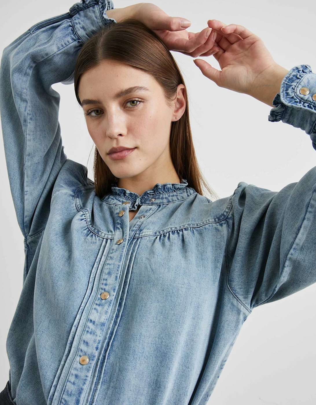 Denim Alanna Blouse