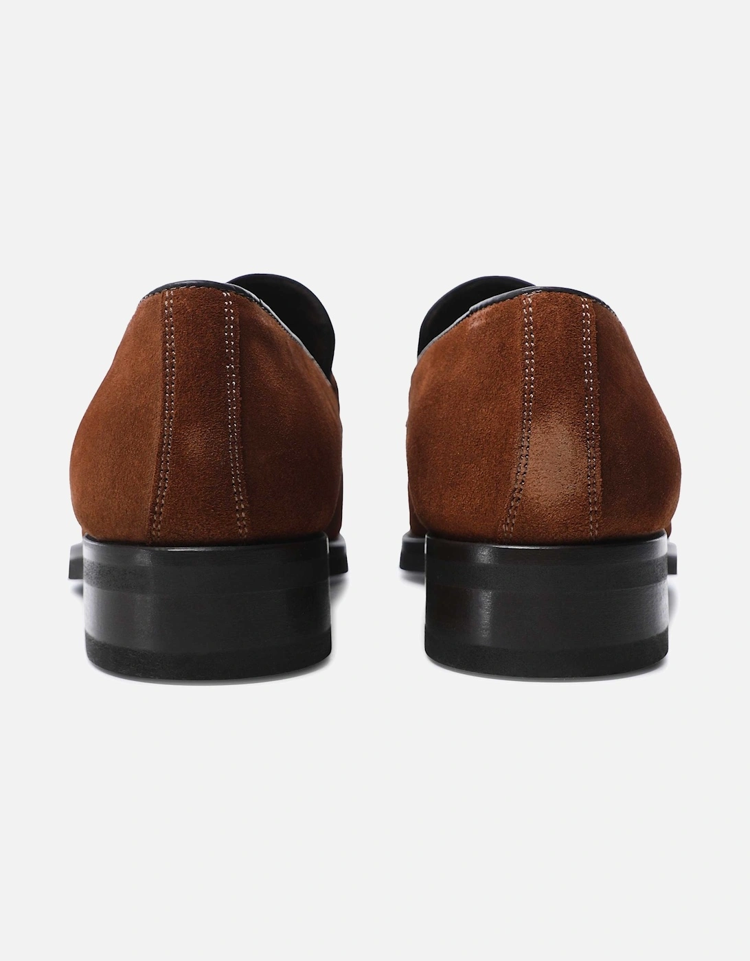 Suede Horsebit Loafers