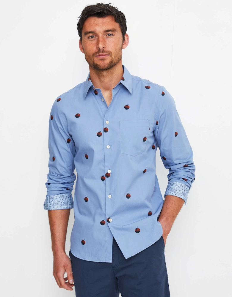 Tailored Fit Tomato Shirt