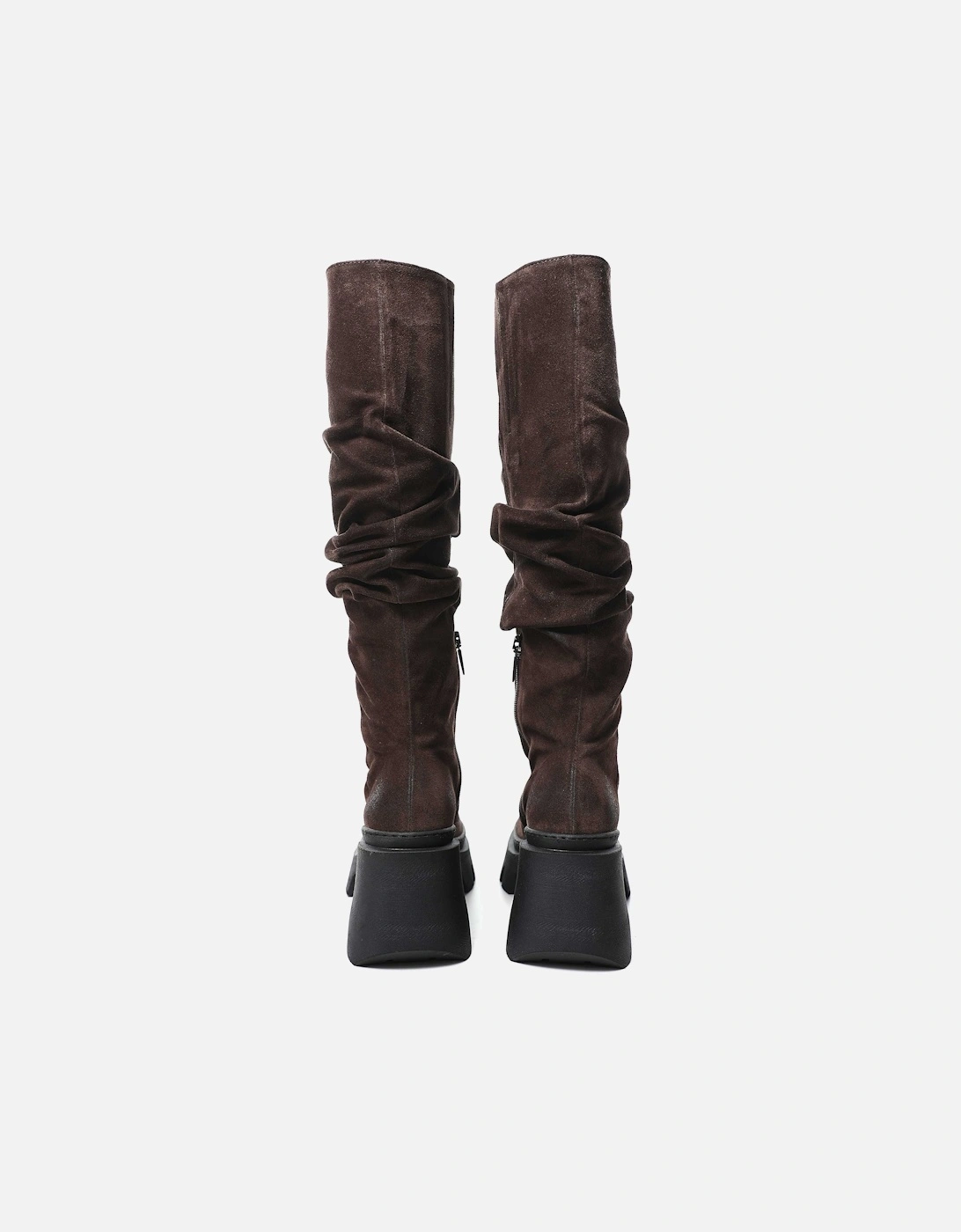 Crinkle Long Boots