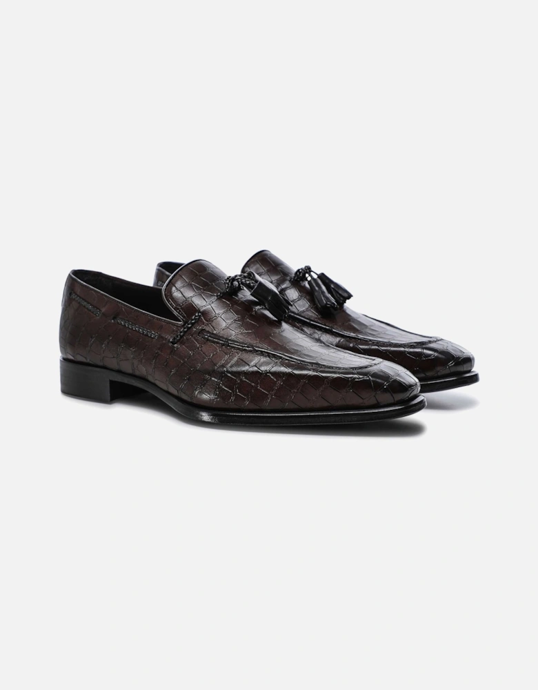 Leather Tassel Loafers