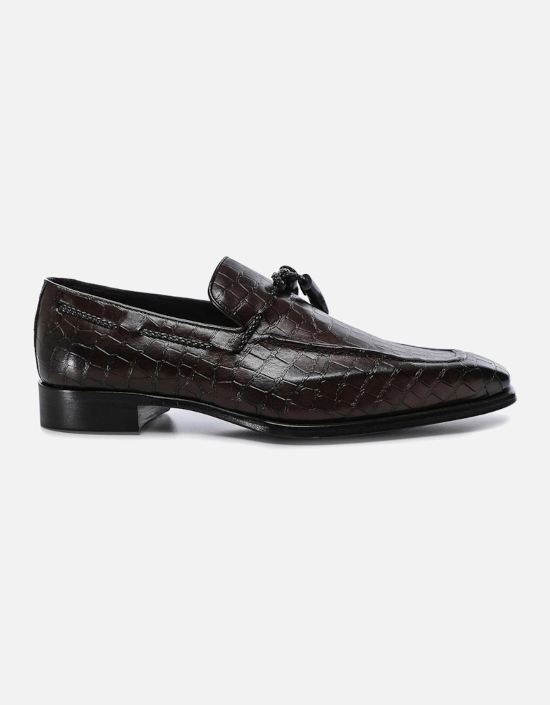 Leather Tassel Loafers