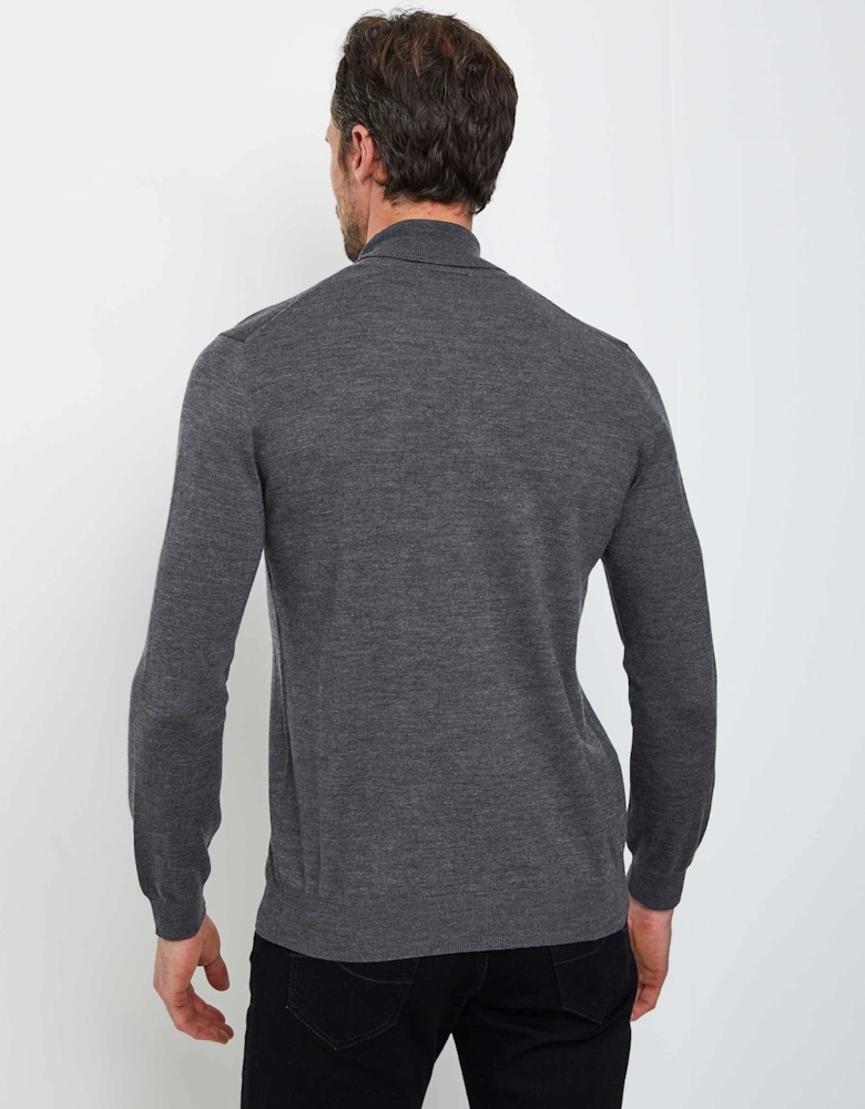 Merino Roll Neck Jumper