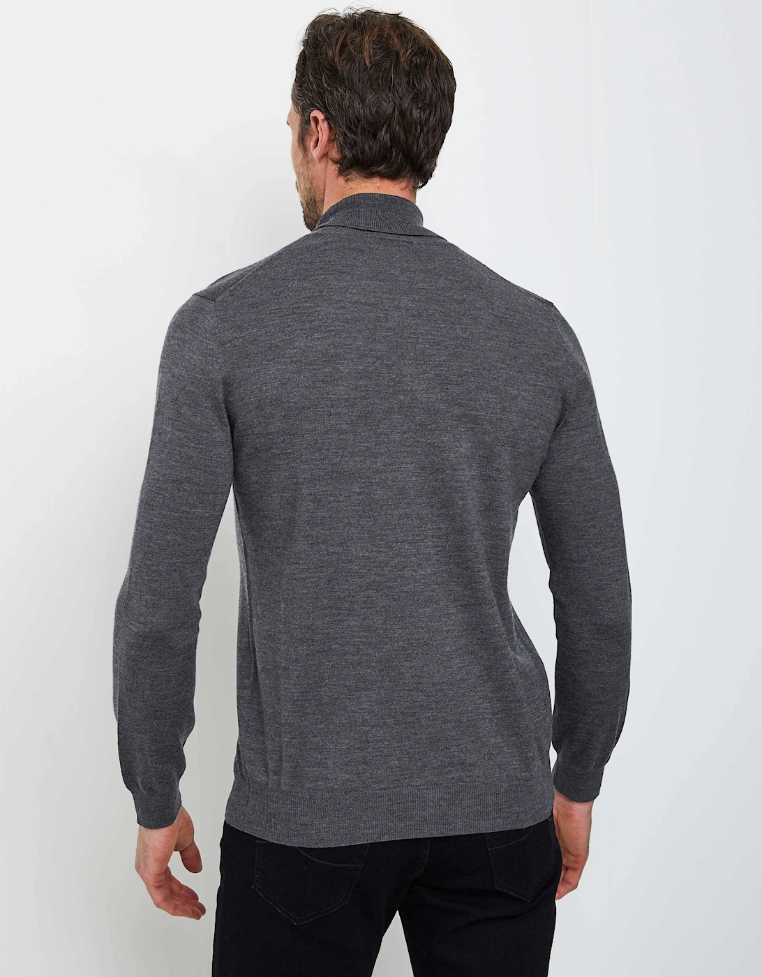 Merino Roll Neck Jumper