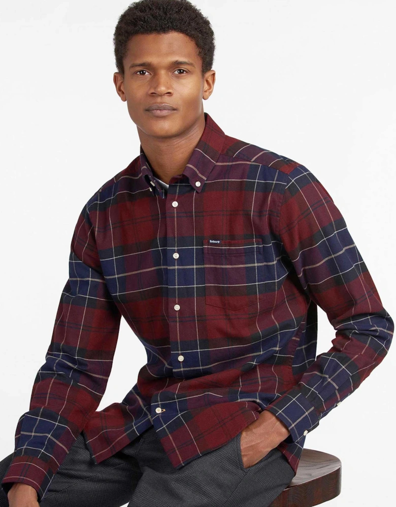 Tailored Fit Tartan Lutsleigh Shirt