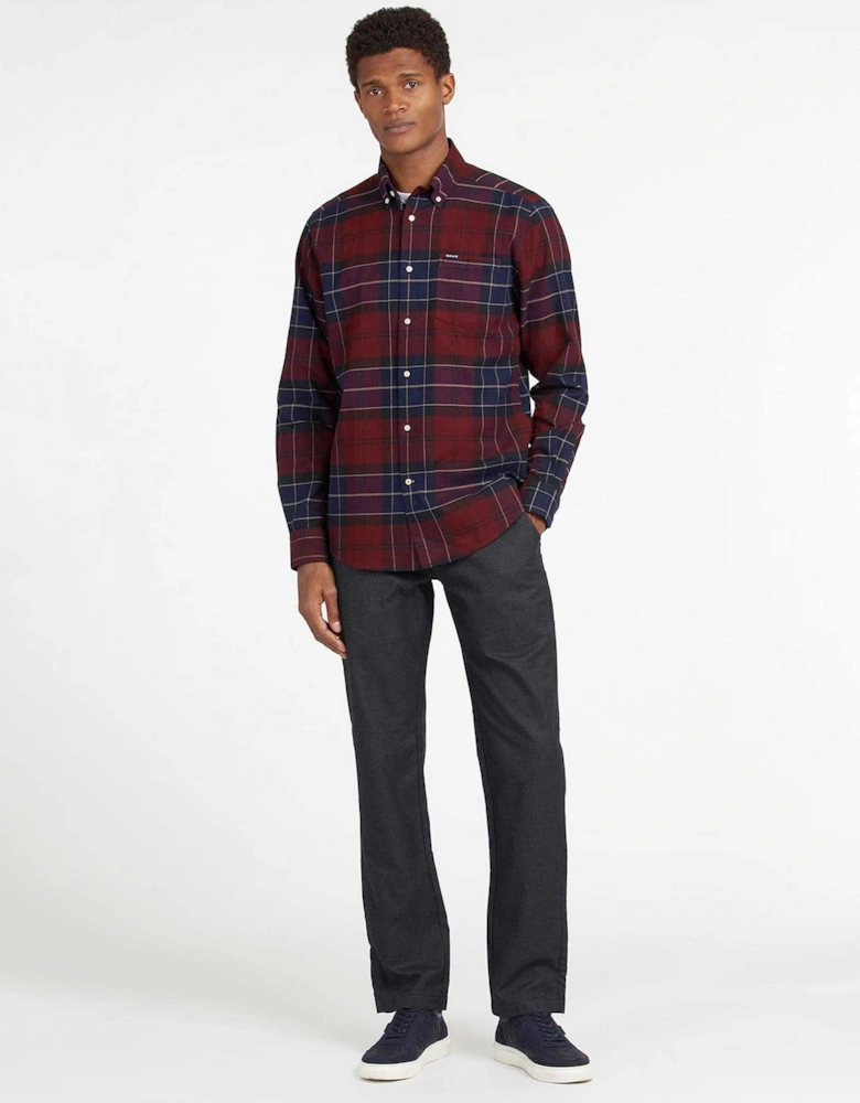 Tailored Fit Tartan Lutsleigh Shirt