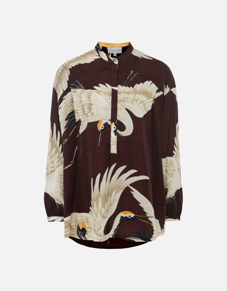 Stork Burgundy Darcy Shirt