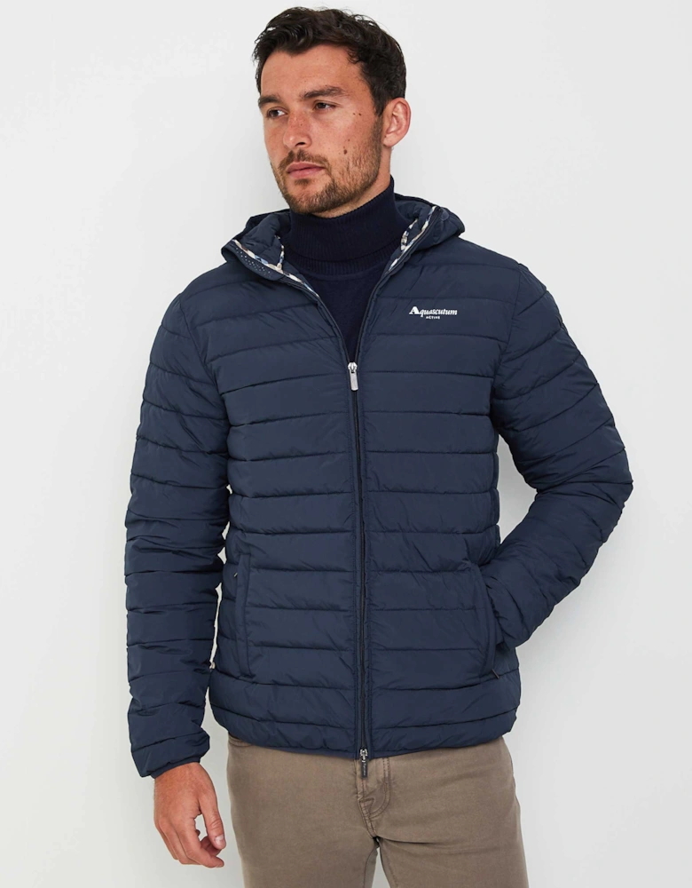 Hooded Quilted Jacket