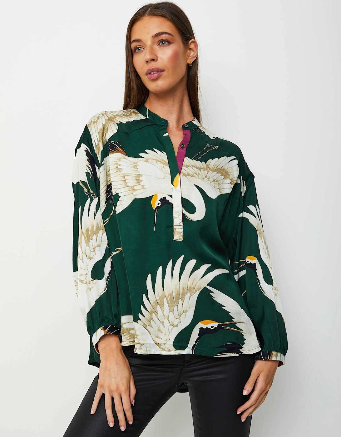 Stork Forest Darcy Shirt