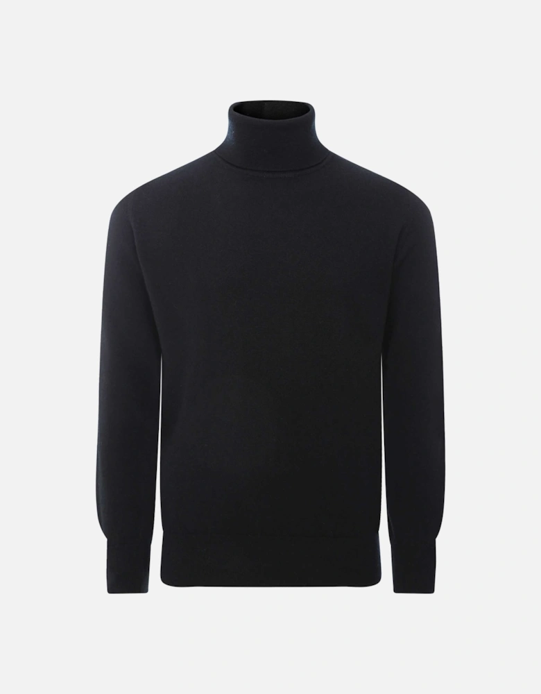 Lambswool Roll Neck Gosforth Jumper