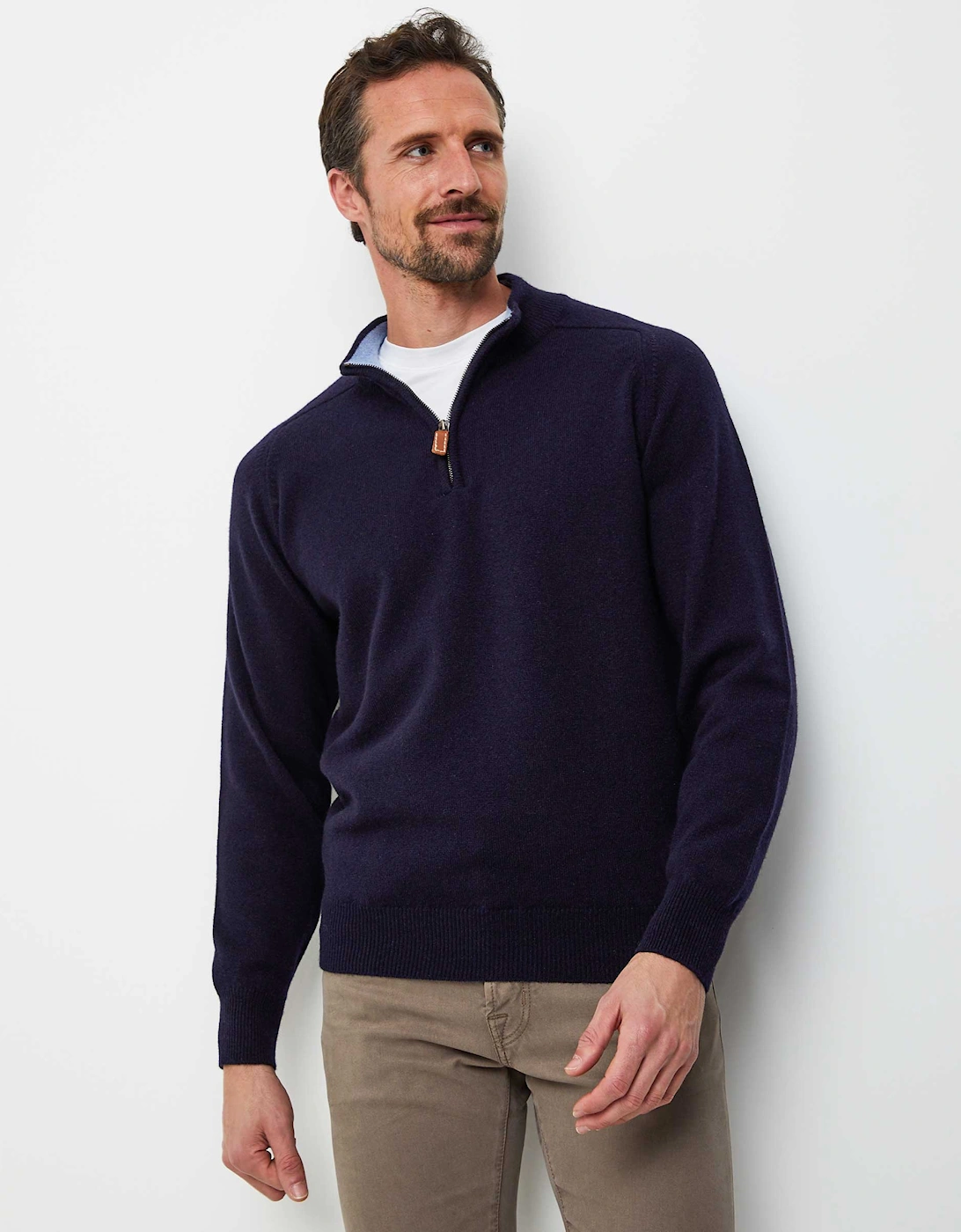 Lambswool Half-Zip Dante Jumper