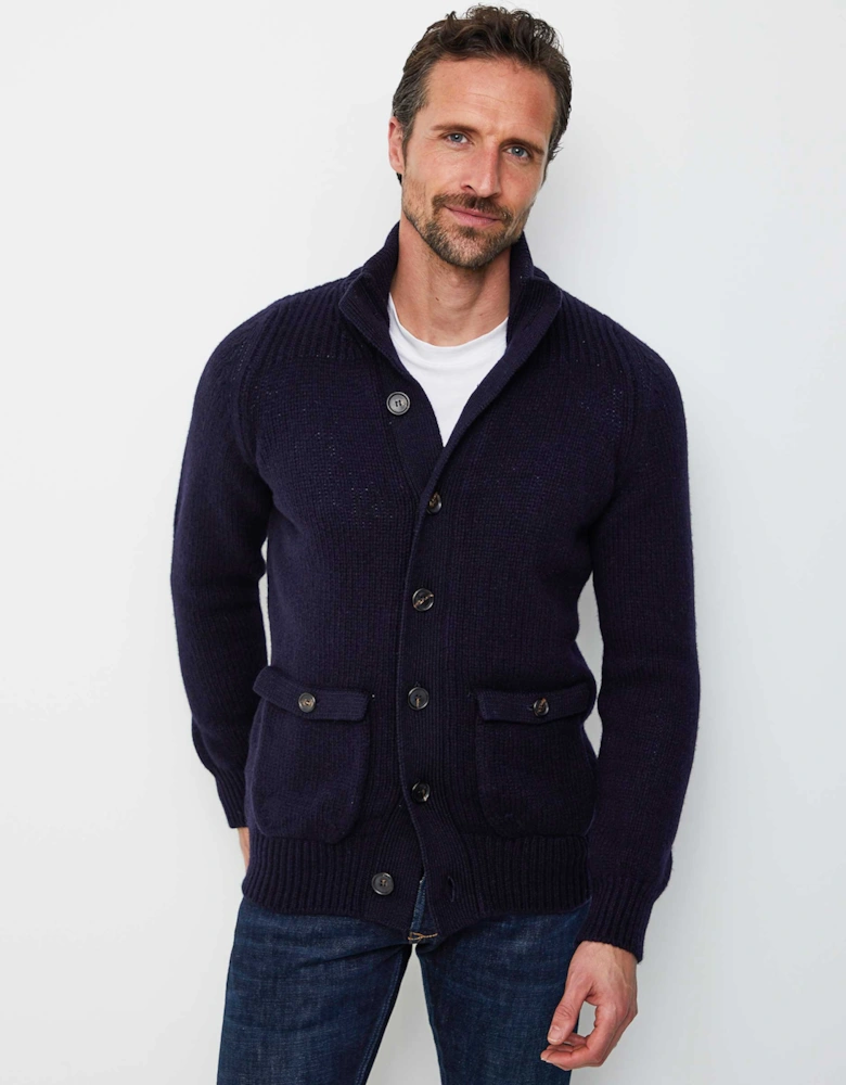 Lambswool Jesmond Cardigan