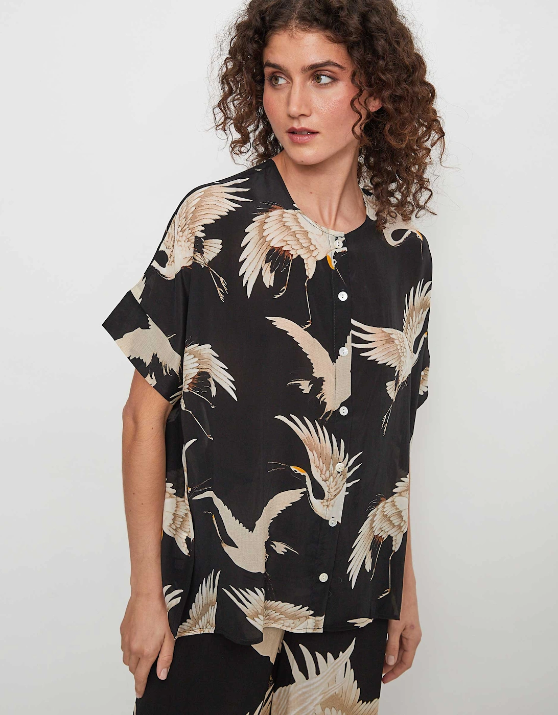 Stork Tea Blouse