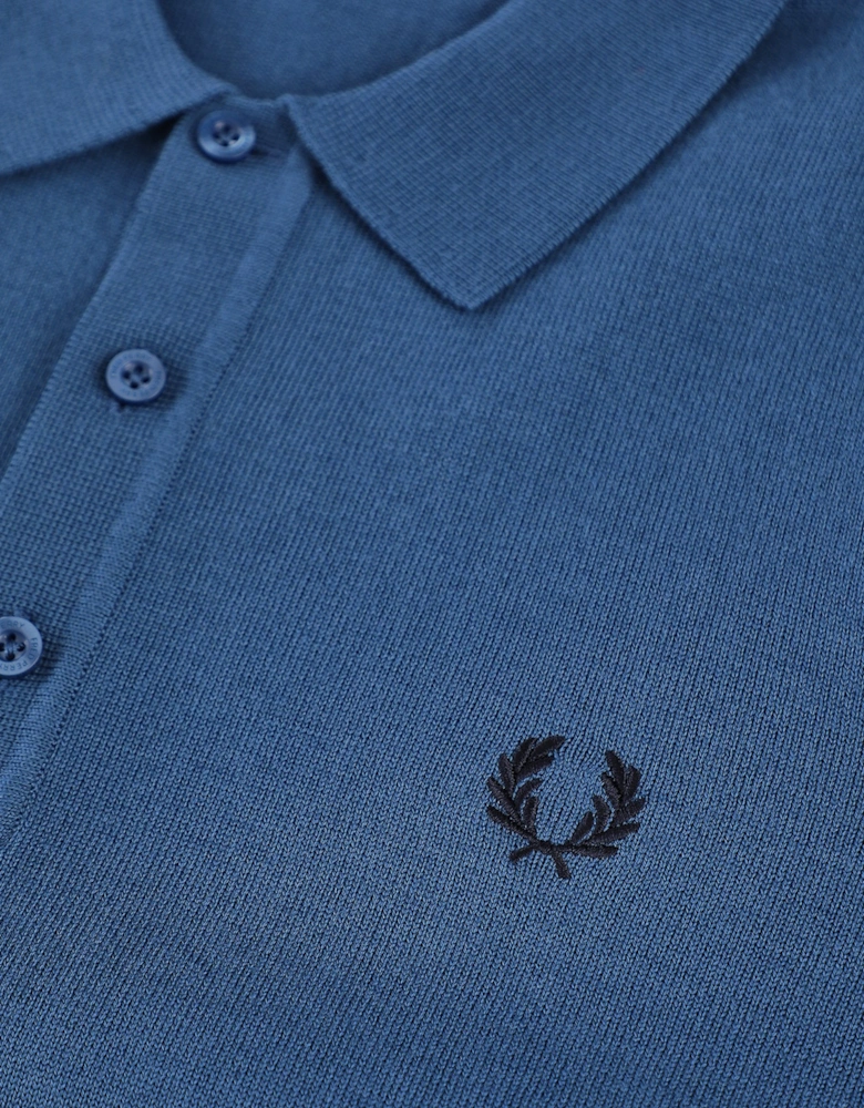 Classic Knitted Polo Shirt