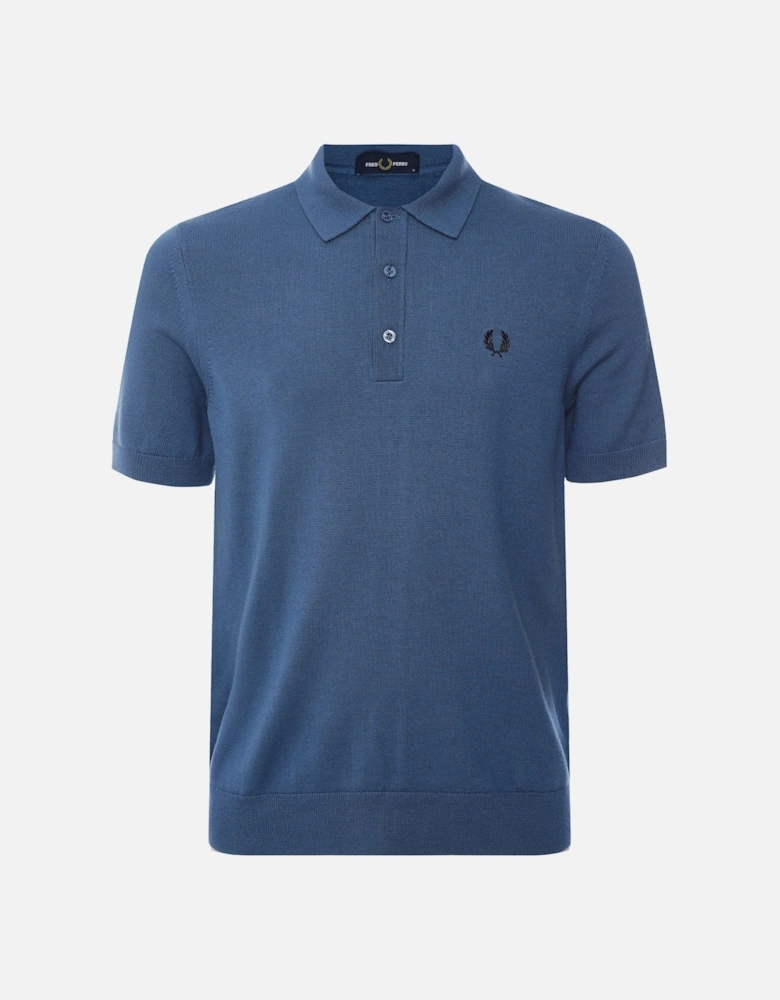 Classic Knitted Polo Shirt