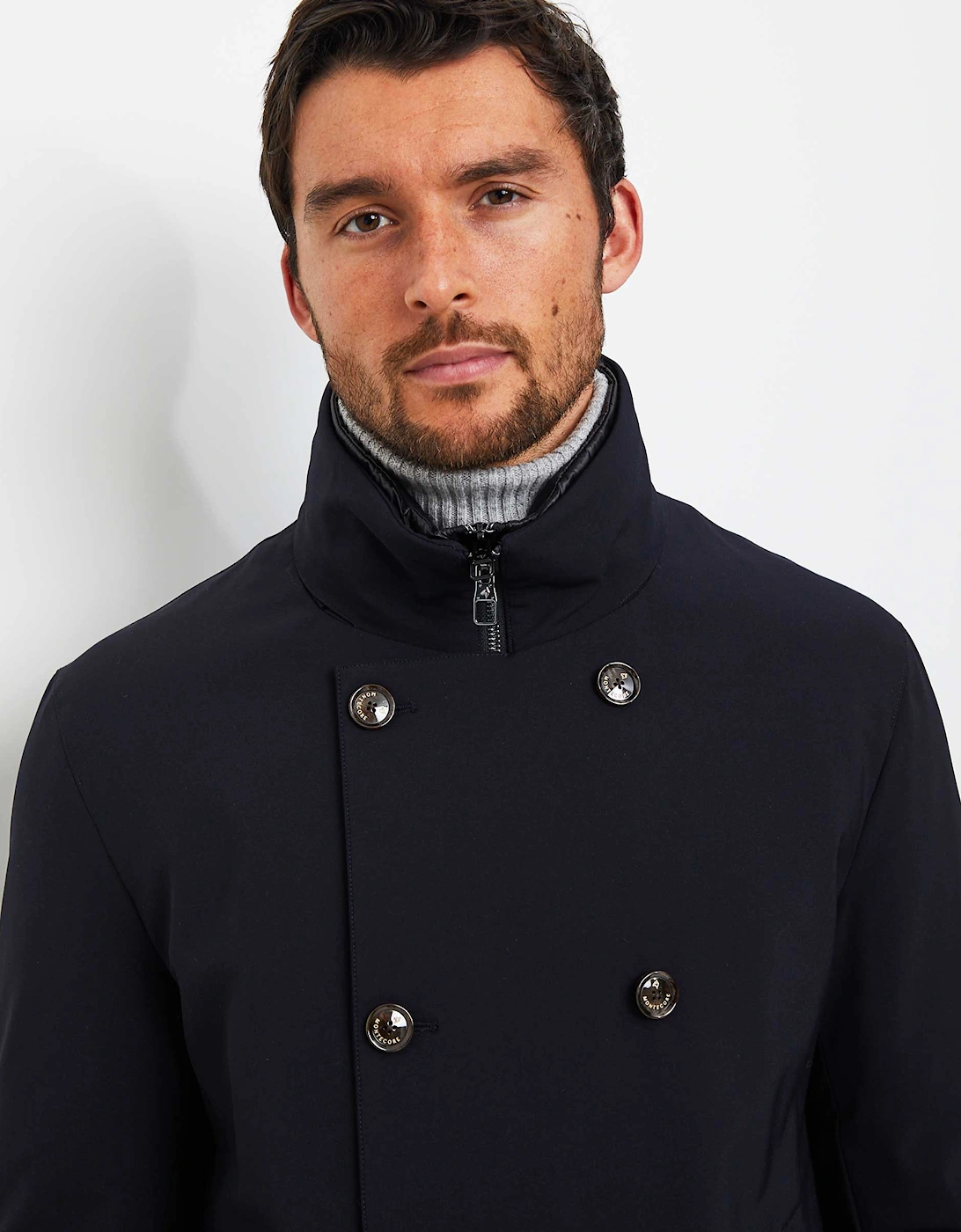 Water-Resistant Down Peacoat