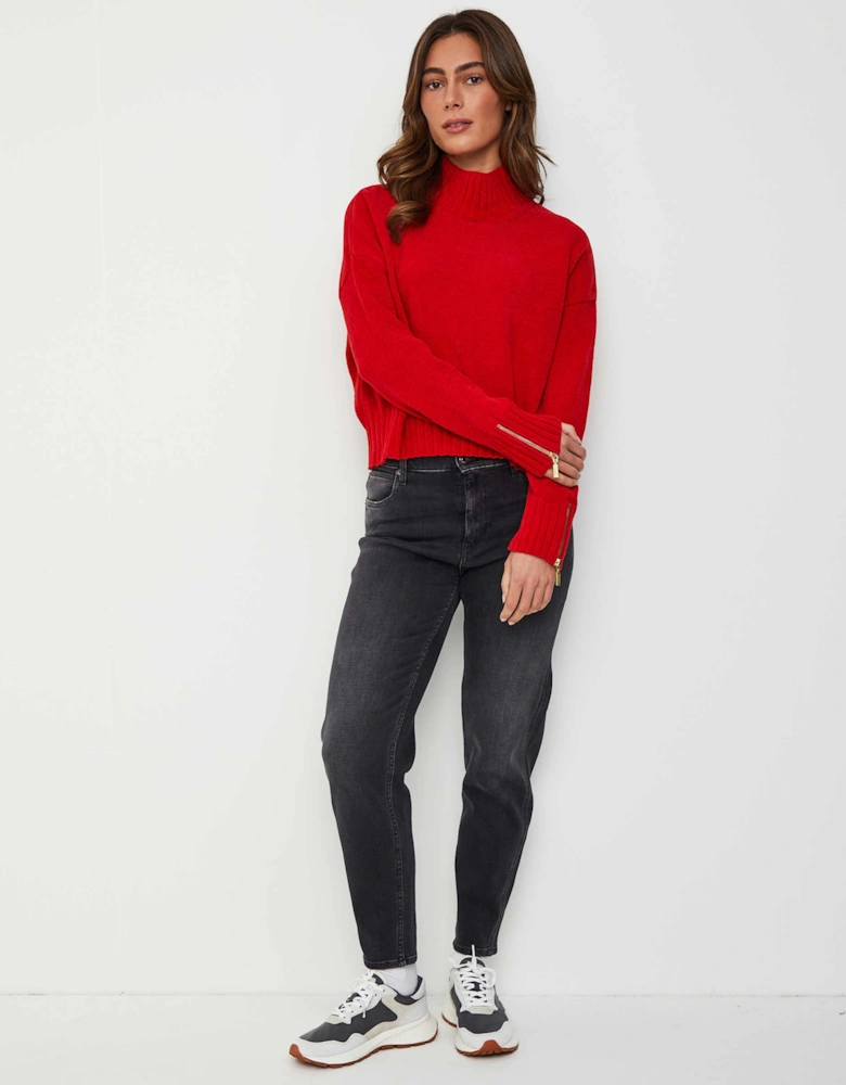 Keida Balloon-Fit Jeans