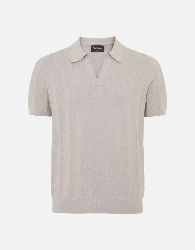 Knitted Hundon Polo Shirt