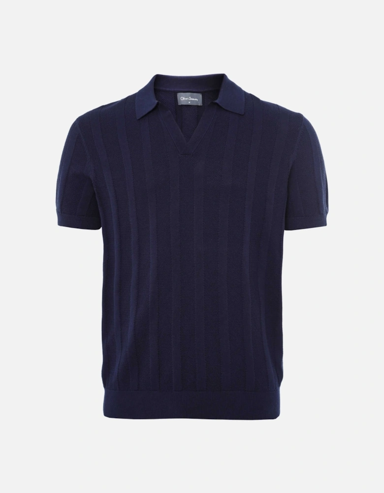 Knitted Hundon Polo Shirt