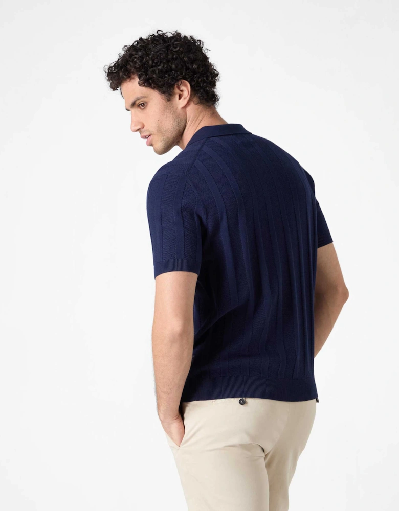 Knitted Hundon Polo Shirt