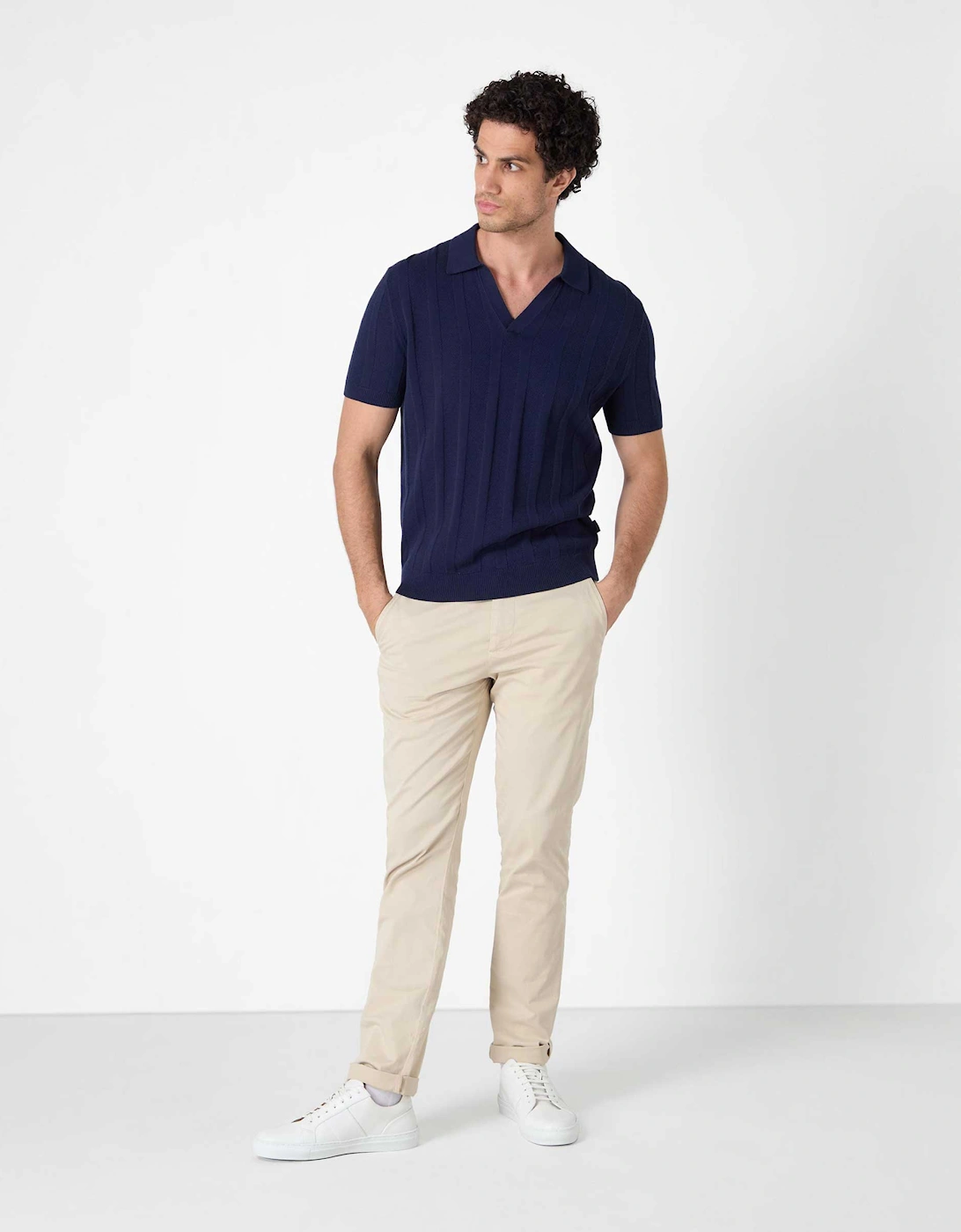 Knitted Hundon Polo Shirt