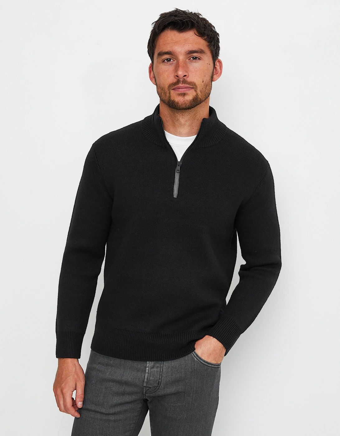 Merino Half-Zip Jumper