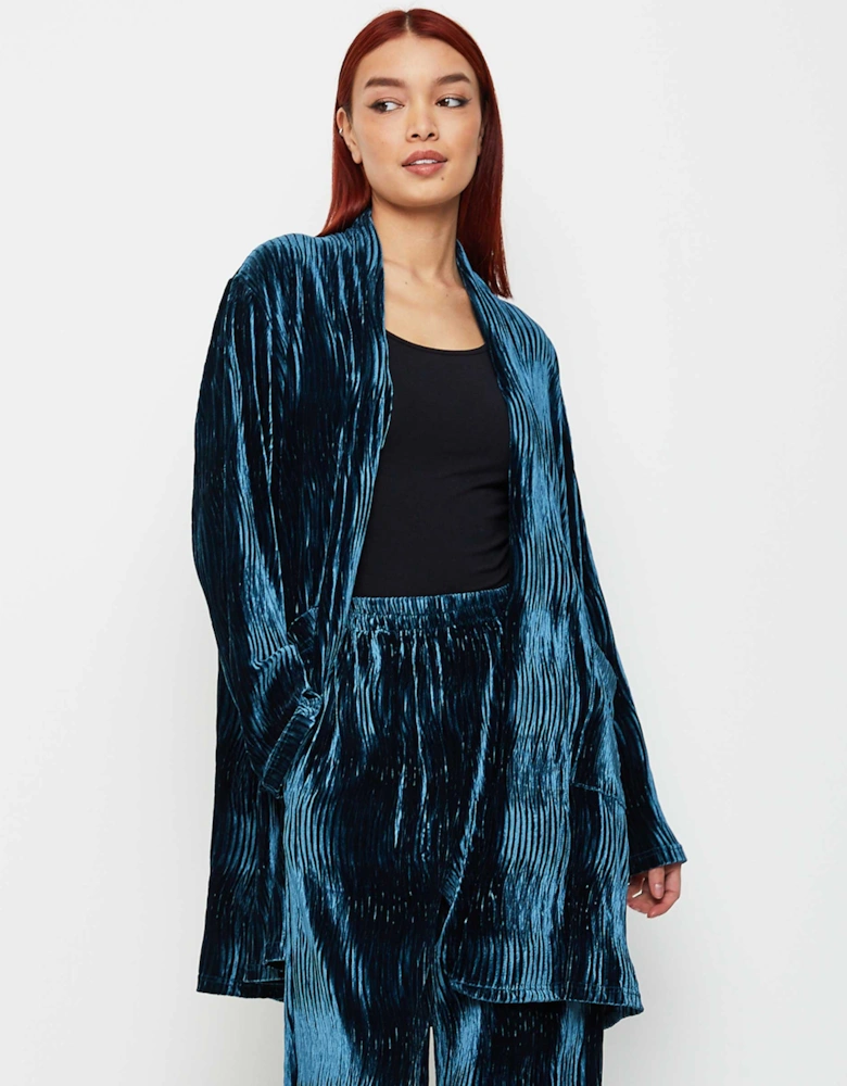 Long Velvet Jacket