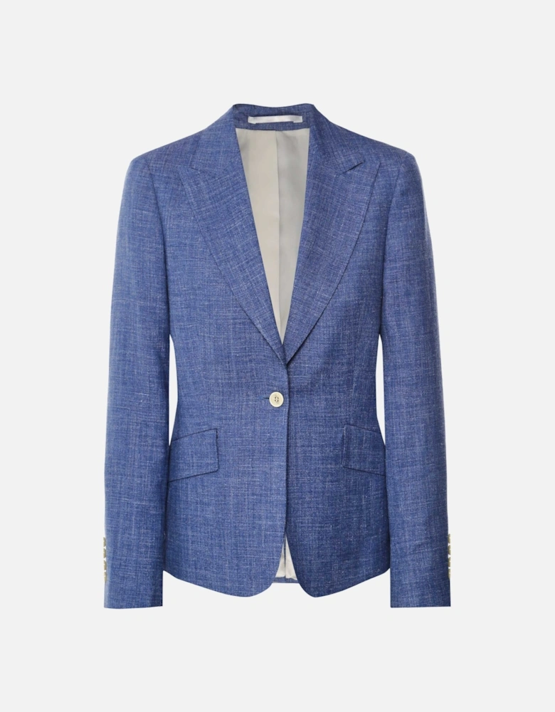 Wool-Silk-Linen Blazer