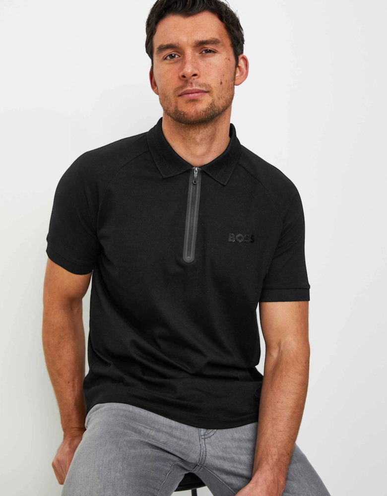 Philix Mirror Zip Polo Shirt