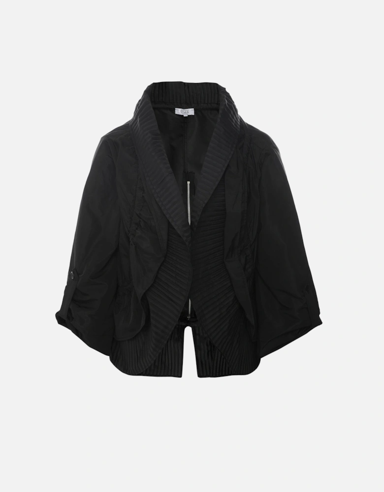 Pleated Zip Back Jacket