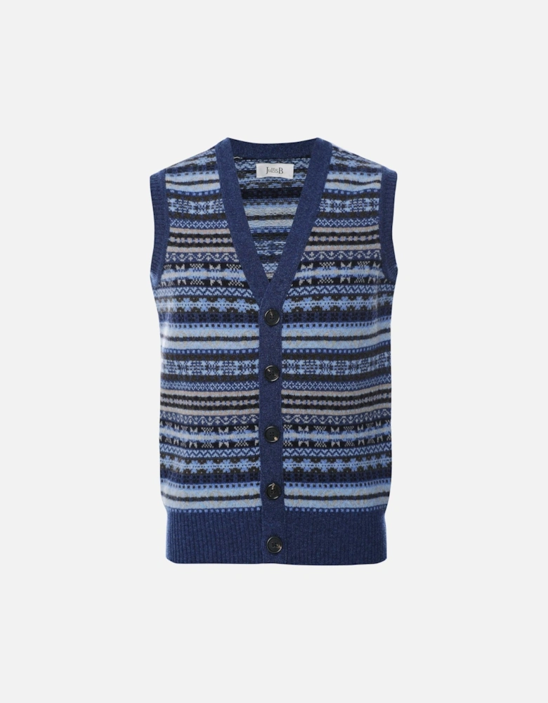 Lambswool Fair Isle Waistcoat