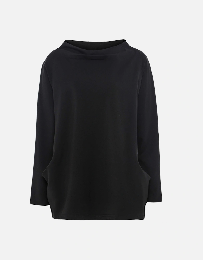 Cowl Neck Jersey Top