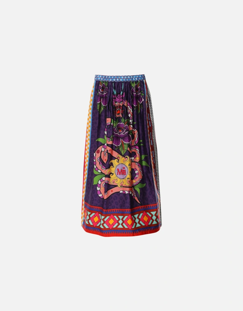 Vanessa Printed Midi Skirt