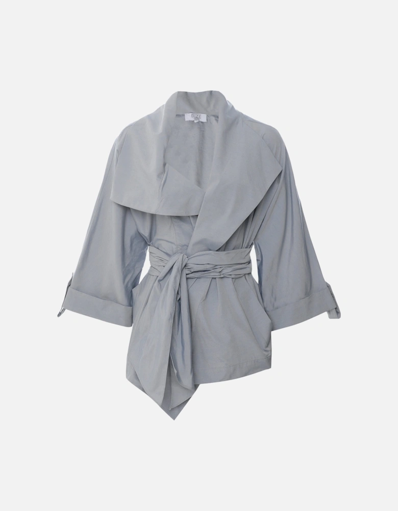 Asymmetric Wrap Jacket